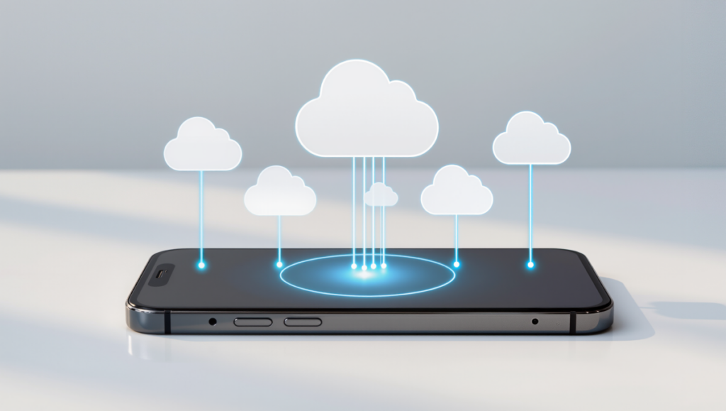 사진 기록 및 백업을 하는 사진입니다.