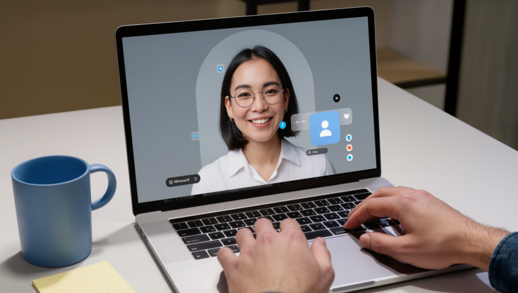 사진들이 연결되어 하나의 기록 흐름을 이루는 모습을 나타낸 이미지입니다.