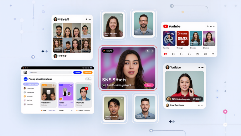 사진을 영상으로 완성한 기록 결과물을 보여주는 이미지입니다.