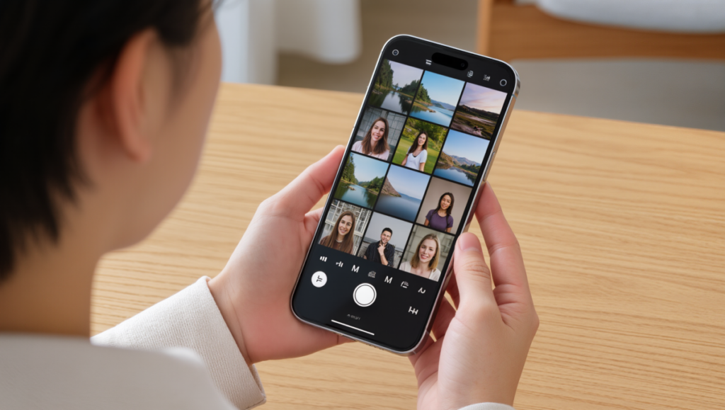 사진 선별 정리 과정입니다.