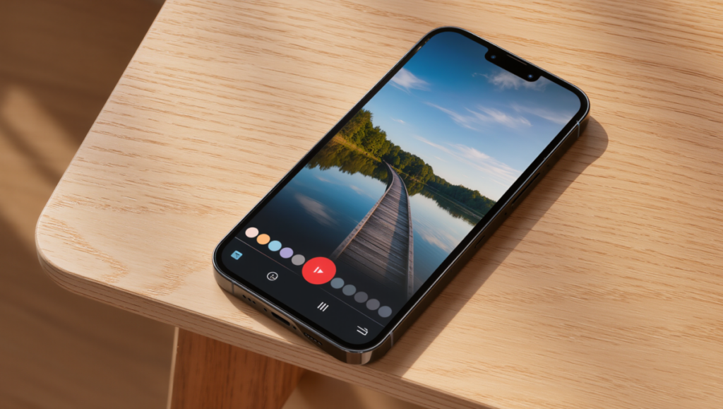 사진 영상화 서비스를 통해 완성된 기록 결과를 나타낸 이미지입니다