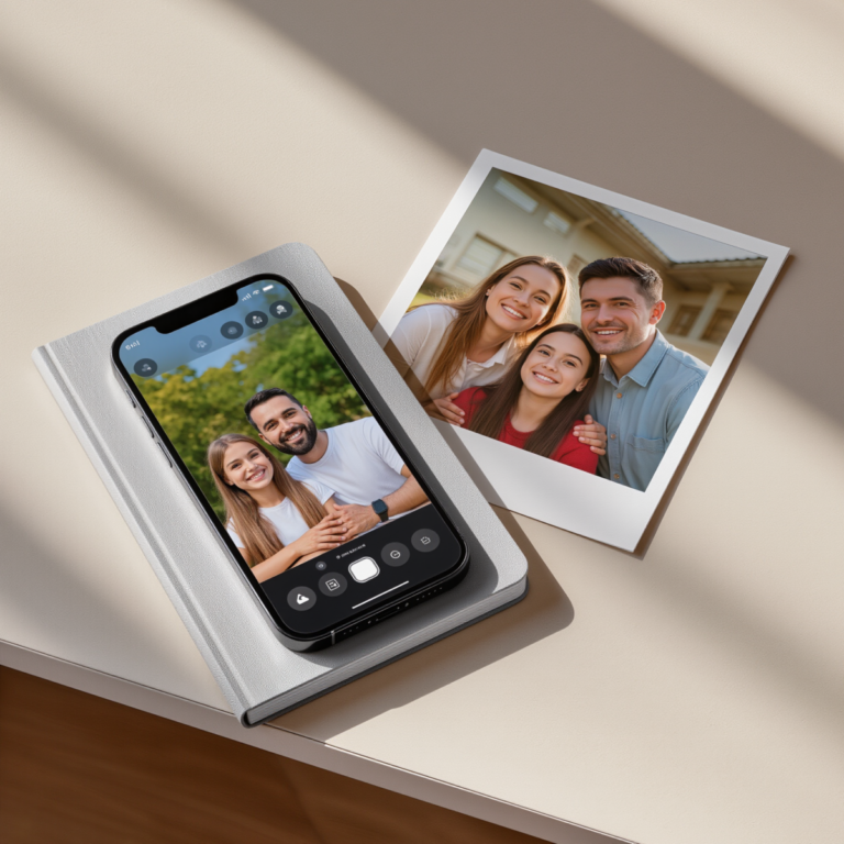 추억을 기록하는 사람들의 태도와 기억을 남기는 방식을 표현한 대표 이미지입니다