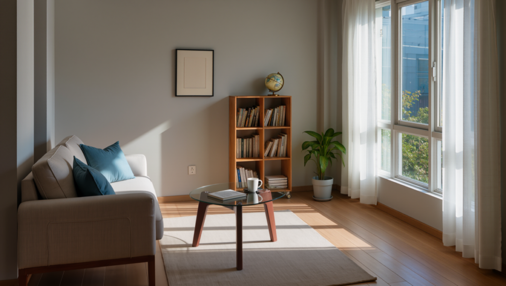 당시에는 평범했지만 사진이 시간이 지나 의미가 남는 일상의 순간을 나타낸 이미지입니다