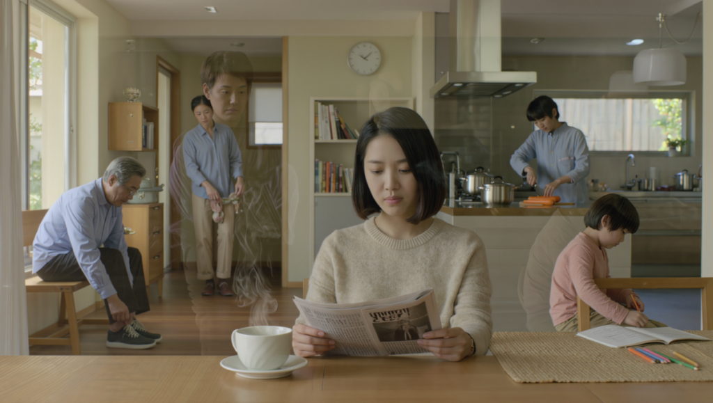 기억에 남는 추억으로 반복된 일상이 하나로 합쳐져 흐려지는 기억을 표현한 이미지입니다.