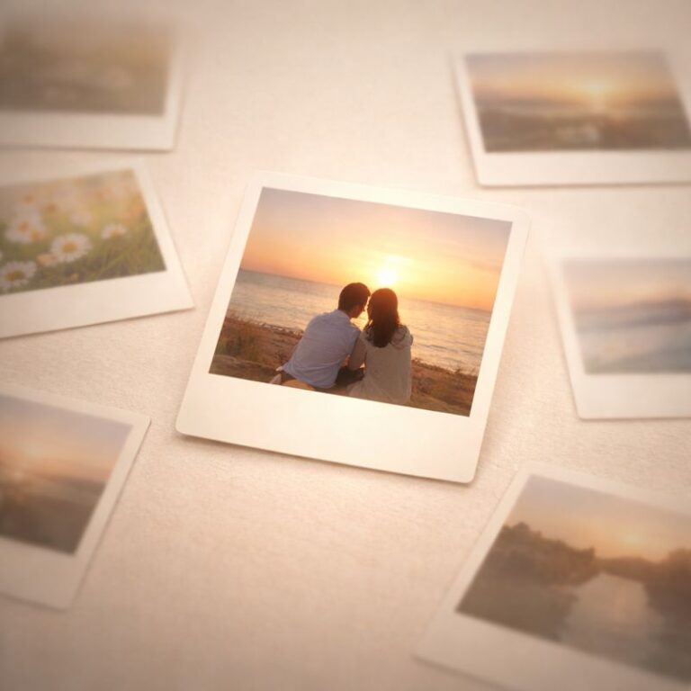 시간이 지나도 선명하게 남는 기억을 표현한 대표 이미지입니다.