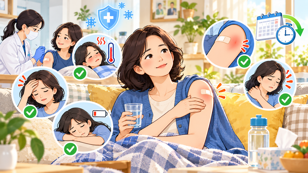 독감 예방접종 부작용 팔 통증 발열 근육통 등 흔한 이상반응